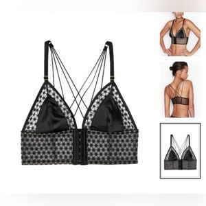 NEW Victoria's Secret Black Strappy Bralette